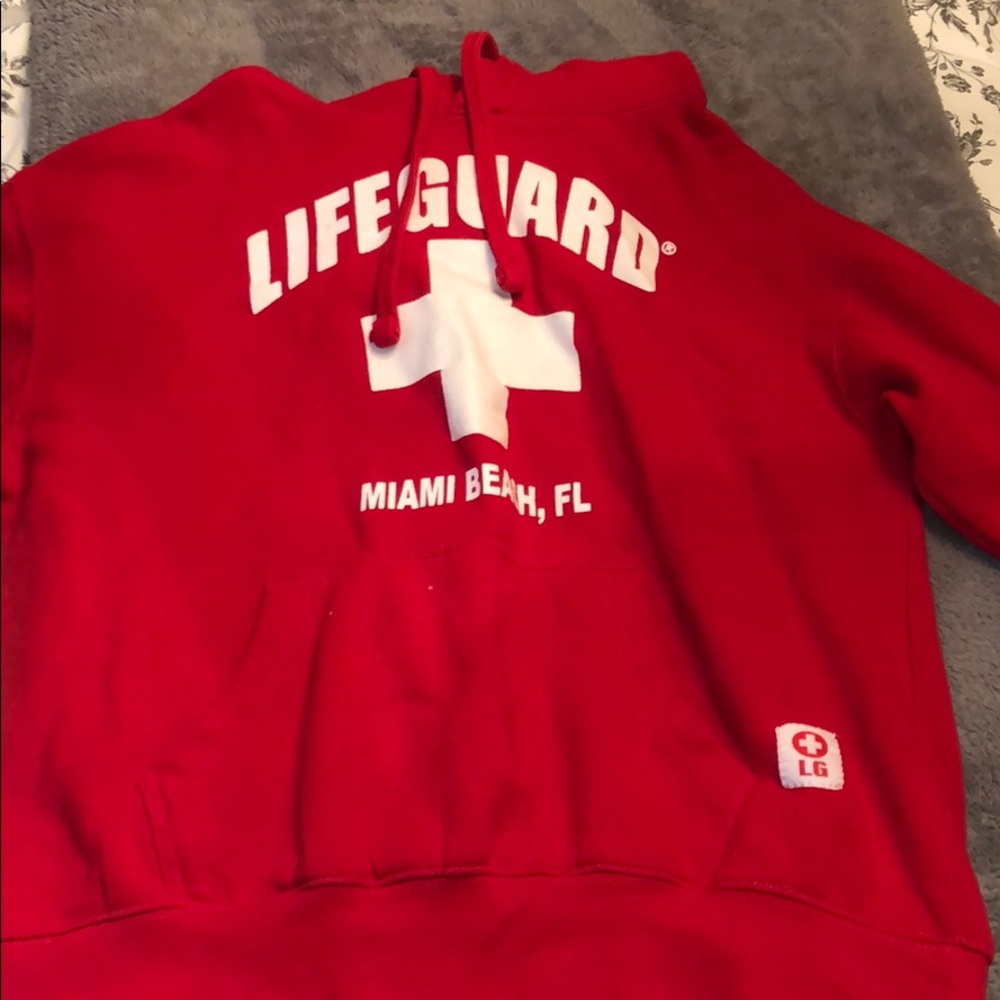 Miami Beach, Fl lifeguard hoodie